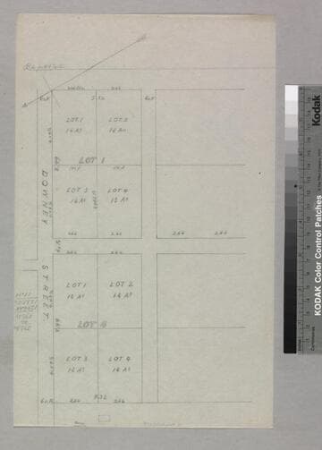 Map of a portion of Bell's Addition