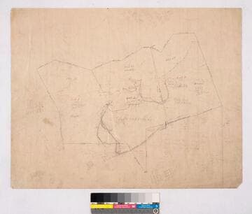 Map of that part of the Rancho La Puente allotted to W. Workman