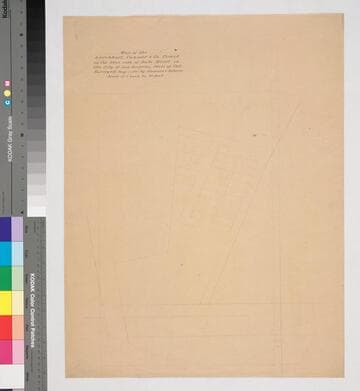 Map of the Kerckhoff, Cuzner & Co. Tract on the West side of Date Street