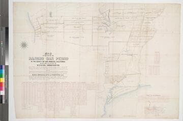 That part of the Rancho San Pedro ; allotted to Manuel Domínguez