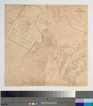 Map of the City of Los Angeles. showing the confirmed limits