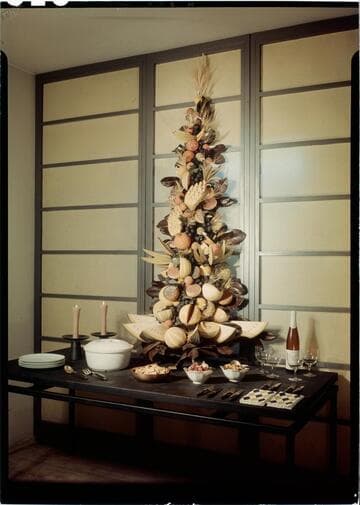 [Fruit Christmas tree]
