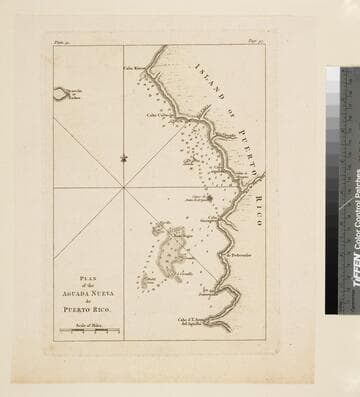 Plan of the Aguada Nueva de Puerto Rico
