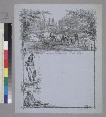 Miners at Work With Long Toms