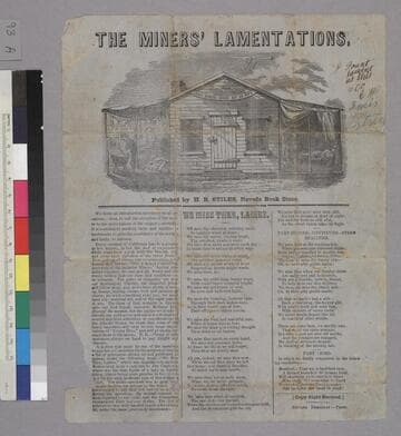 The Miners’ Lamentations