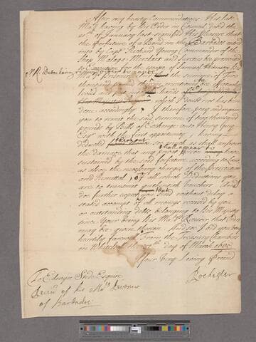 Hyde, Laurence, 1st Earl of Rochester. Order to Edwyn Stede