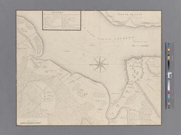 Quebec : Ville de l'Amerique septentrionale capitale du Canada a 46 degr. 55 min de latitude avec Titre d'Eveche [cartographic material]