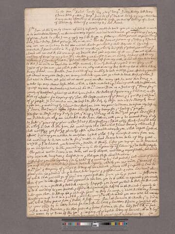 Bulkeley, Gershom. To Robert Treat ... & the Justices of Severall County ... assembling at Hartford to advise concerning holding of a Court of Election