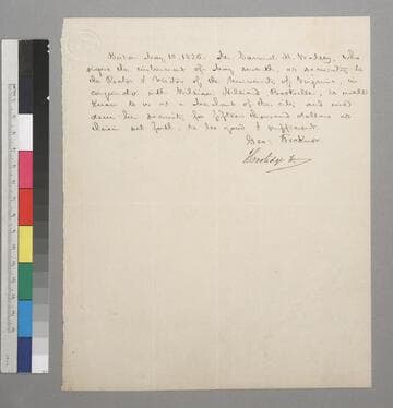 George Ticknor, Boston, letter to Thomas Jefferson