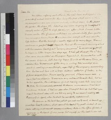 Thomas Jefferson, Monticello, letter to John Wayles Eppes