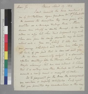John H. Cocke, Bremo, letter to Thomas Jefferson, Monticello