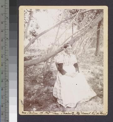 Mrs. Jordan of old San Jacinto