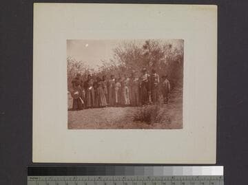 Teacher and her students