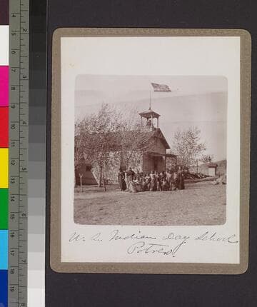 U. S. Indian Day School. Potrero
