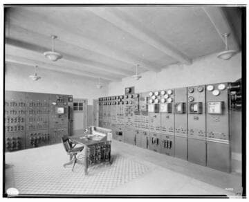 Vestal Substation interior
