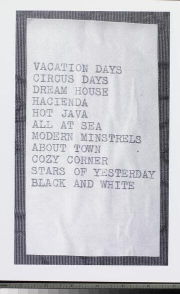 Fanchon & Marco, Volume 6