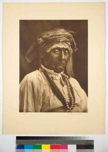 Laguna. New Mexico. El Capitan, war captain of the Lagunas