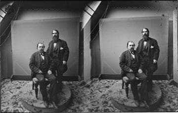 J. A. Scales (councilman) and D.H. Ross, Cherokee delegates to Washington, 1875