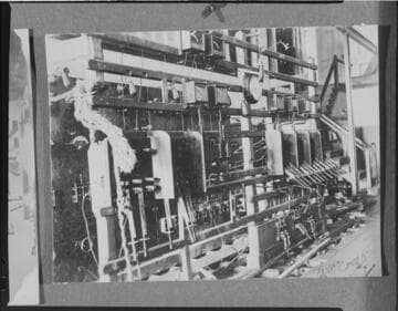 The switchboard at Mill Creek #1 Hydro Plant
