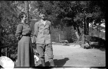 An unknown man and woman in an unknown location