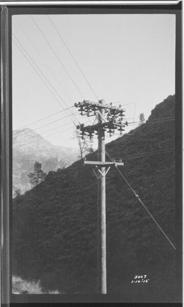 Distribution Lines - Kern River No. 3