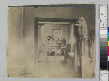 Looking from bedroom with sitting room adjoining, Channing house, 170 N. Orange Grove Pasadena