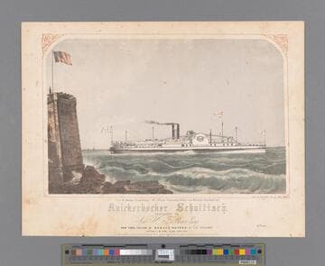 Knickerbocker schottisch / composed for the piano forte and respectfully dedicated to Geo. W. Fellows Esq. by Charles Steinruck Organist
