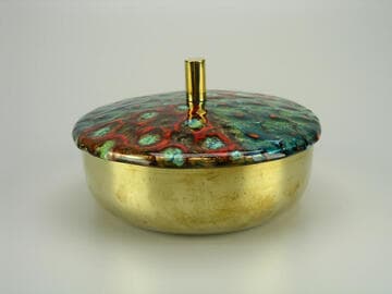 Lidded Brass Box