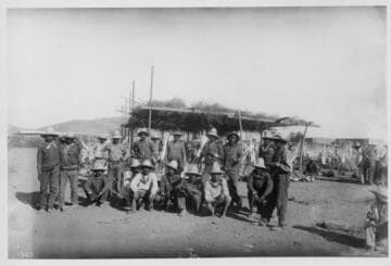 Yaquis at the Surrender, Mexico