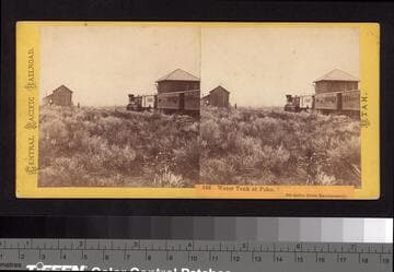 348.  Water Tank at Peko.  488 miles from Sacramento