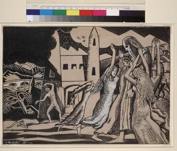 Illustration for Blake's Tiriel