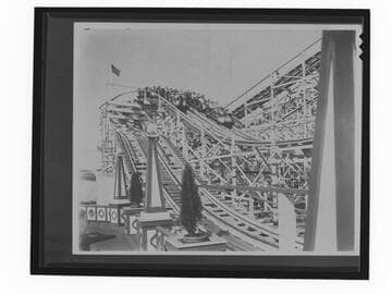 Looff Pleasure Pier Blue Streak Racer