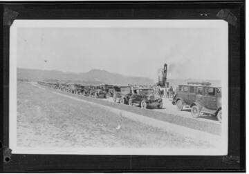 Dedication of Sunset Blvd., Pacific Palisades