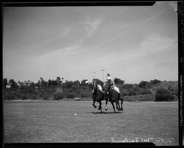 Polo at the Riviera Country Club, Santa Monica Canyon