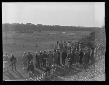Golf at Riviera Country Club, Santa Monica Canyon