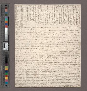 Beaufort, Henrietta.  Letter to [Sir] Francis [Beaufort]