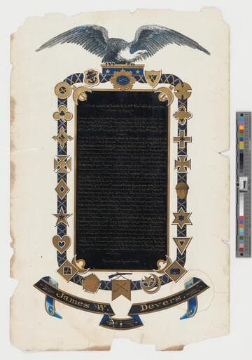 James W. Devers ... Discharged, June 10, 1865