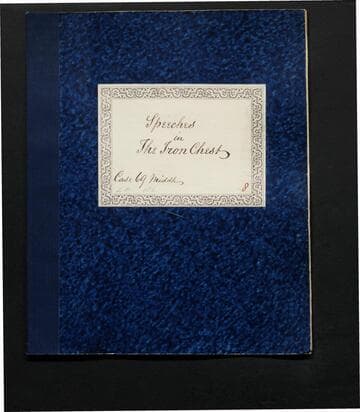 The Iron Chest [Speeches to Be Introduced In]