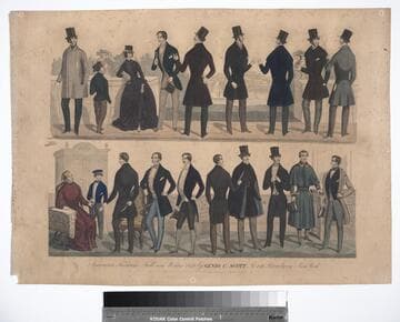 American fashions fall and winter 1849 by Genio C. Scott No. 146 Broadway New York