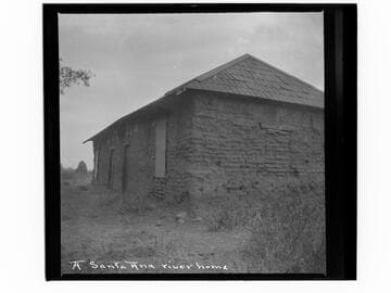 A Santa Ana River home