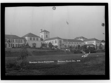 Beverly Hills High School, Beverly Hills, Cal