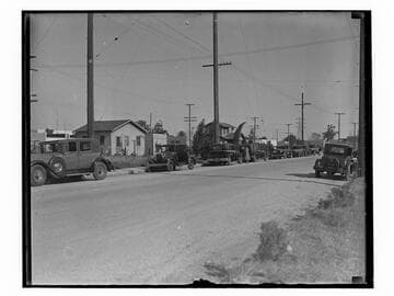 Street scene in Los Angeles, California