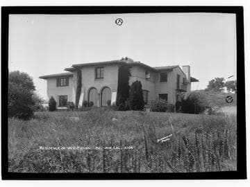 Residence of W.C. Fields, Bel Air, Cal