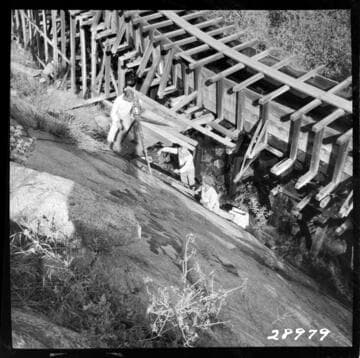 Kaweah #2 - Miscellaneous views of Flume replacement