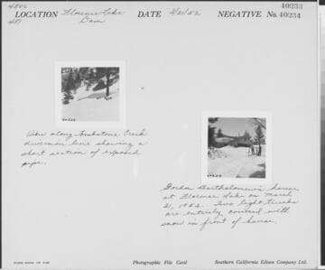 Big Creek, Florence Lake Dam