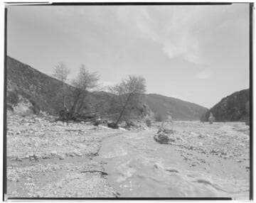 Lytle Creek Powerhouse - Storm Damage of March 2nd at Lytle Creek headworks