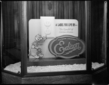 General Office display window