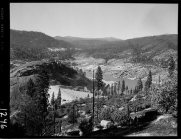 Big Creek - Mammoth Pool - General view - Dam, Reservoir, and Borrow Pit #2