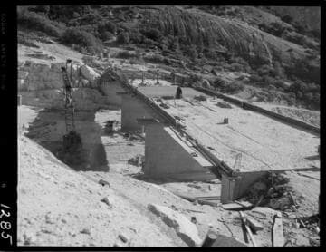 Big Creek - Mammoth Pool - Spillway bridge
