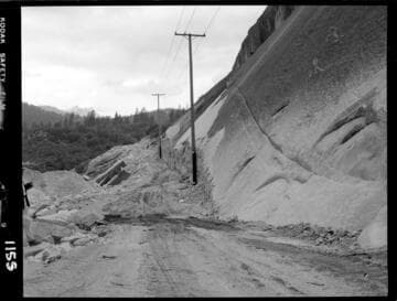 Big Creek - Mammoth Pool - Diversion tunnel road